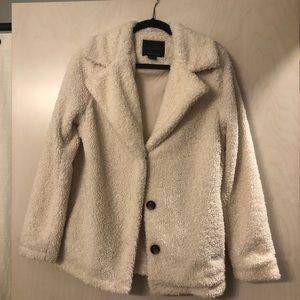 Sanctuary Cream Sherpa jacket / teddy coat